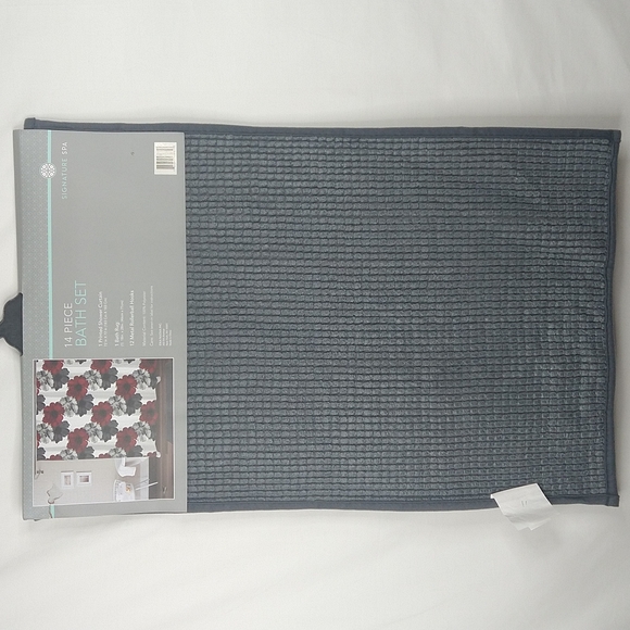 Bathmat and Shower Curtain Set - Picture 5 of 8